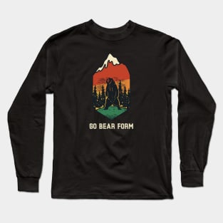 Nerd Druid Go Bear Form Long Sleeve T-Shirt